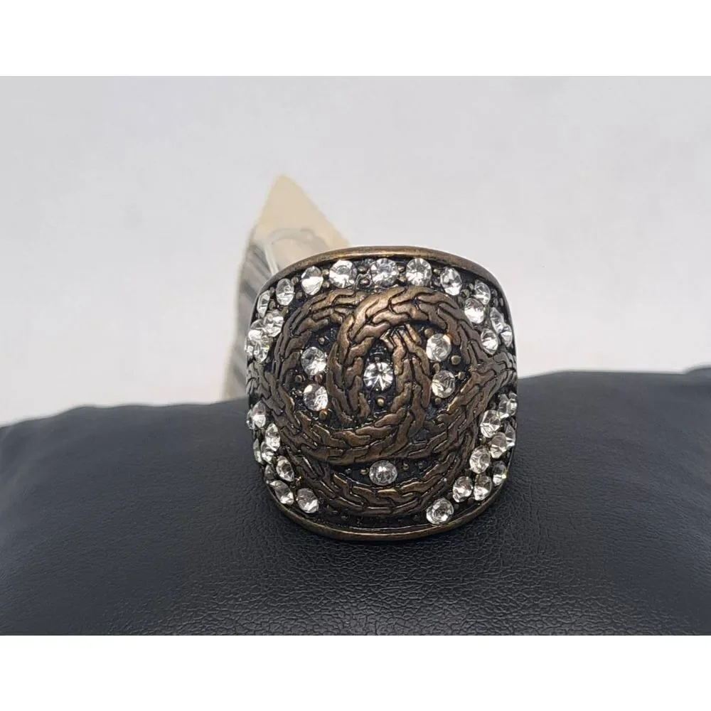 Unbranded rhinestone bronze