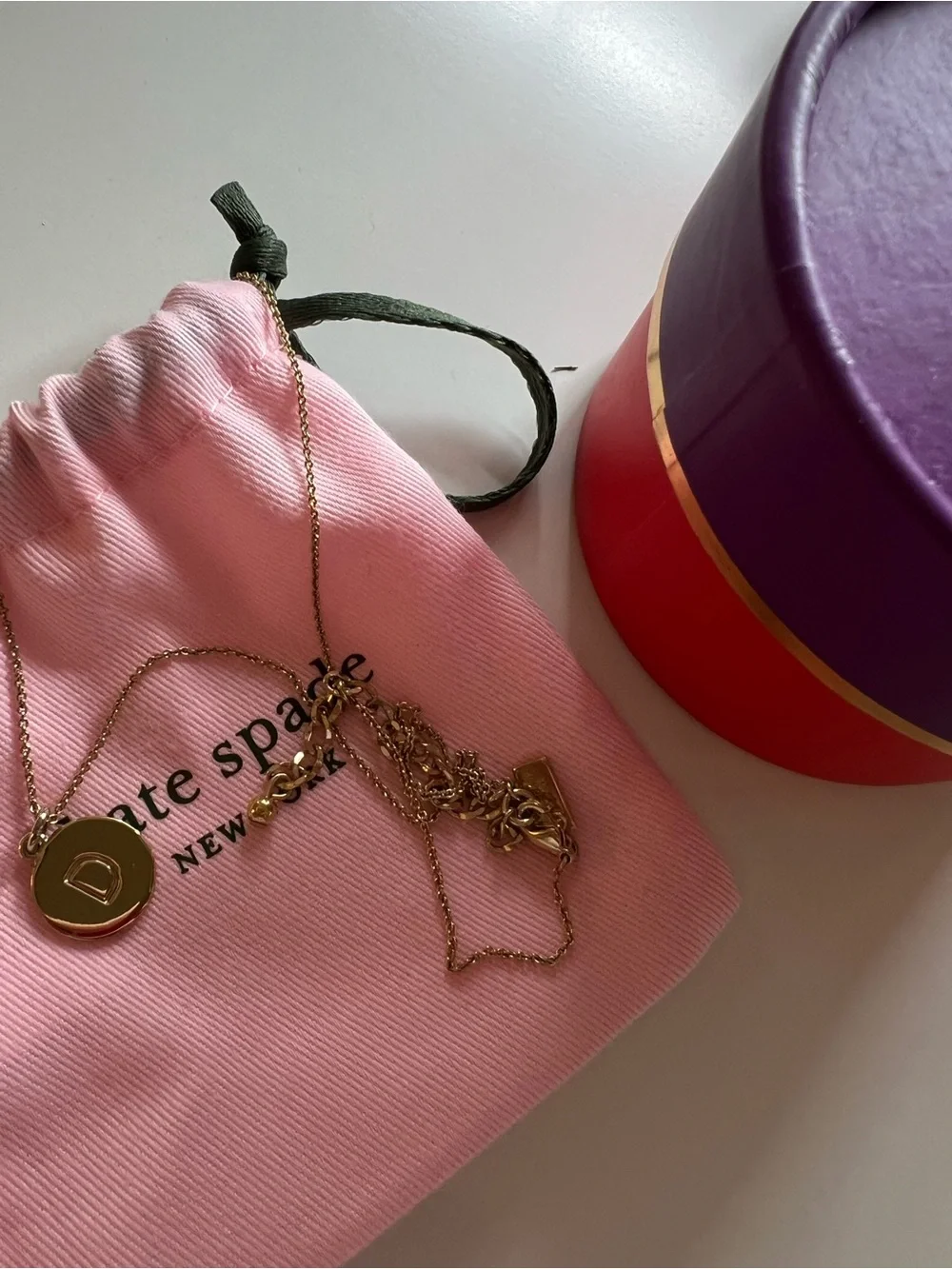 kate spade gold disc
