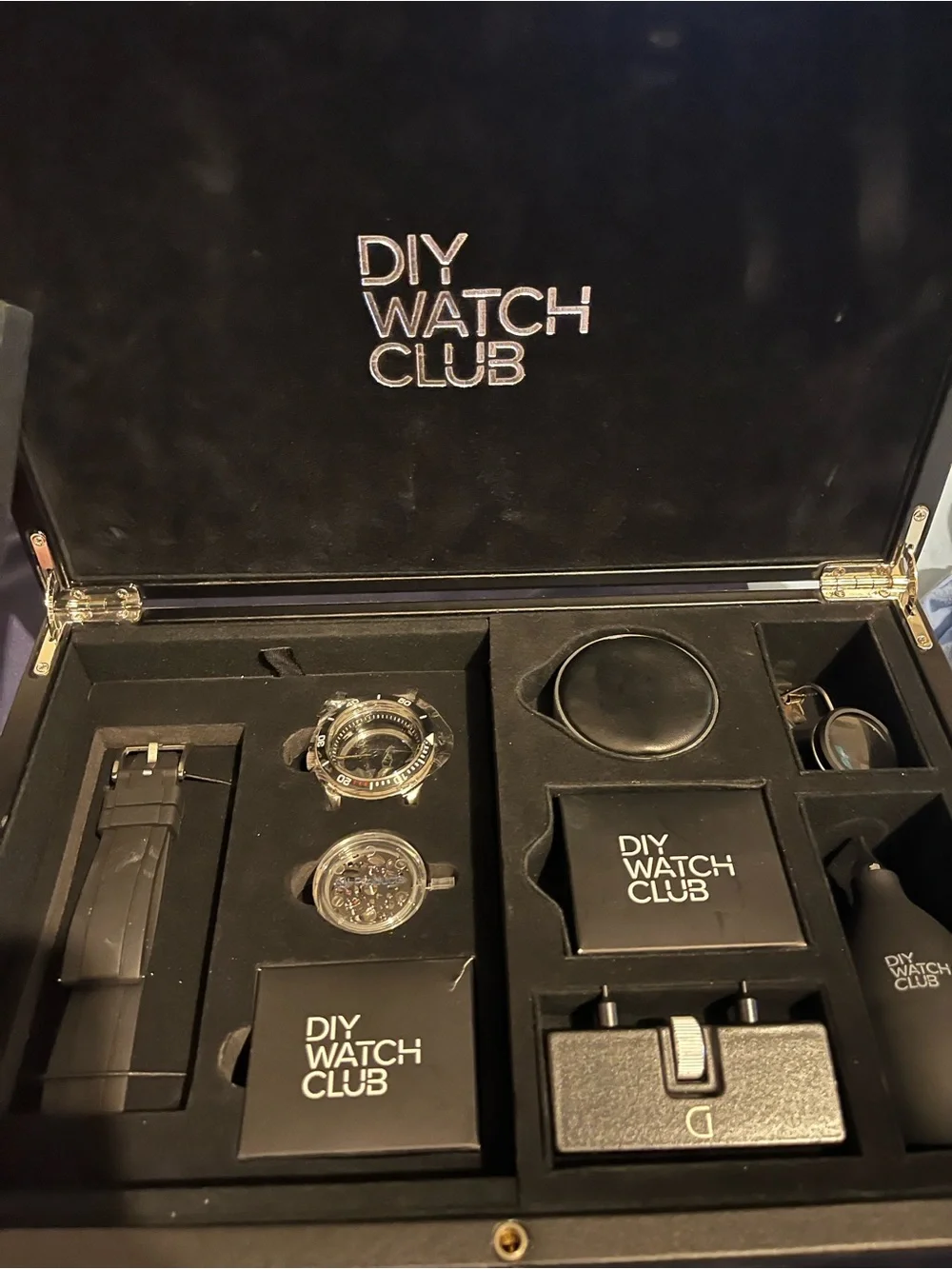 Men's Black Modular Watch Kit