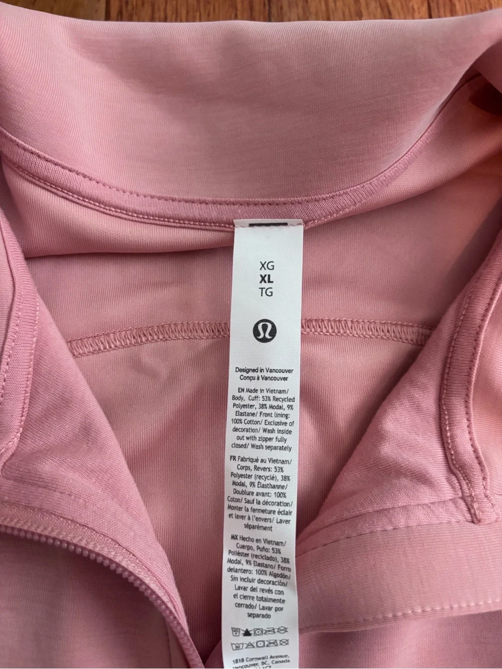 lululemon athletica peach fuzz