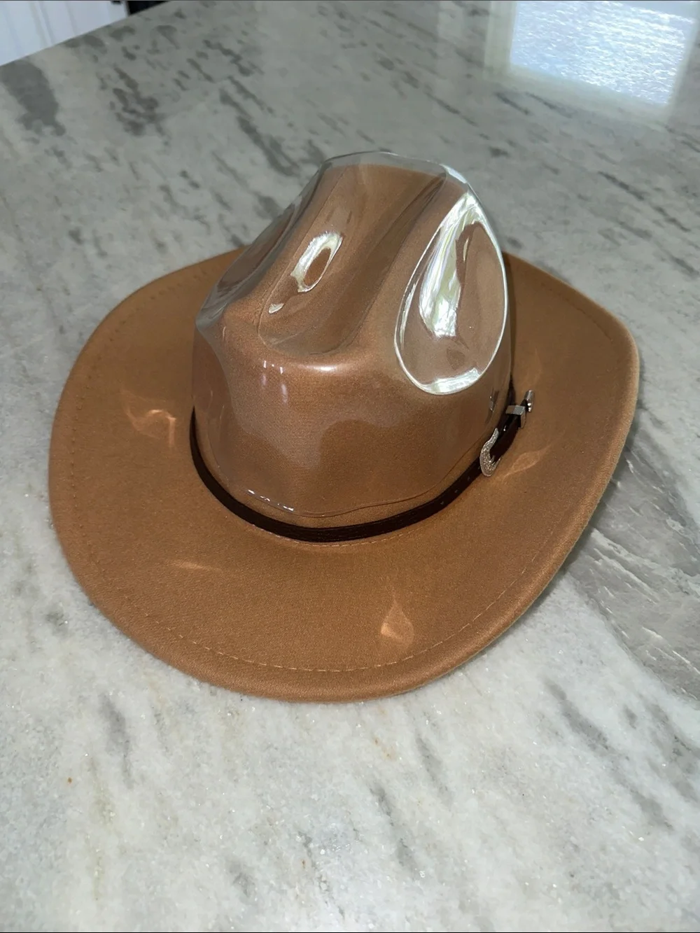 Women’s Western Style Cowboy Hat - Brown