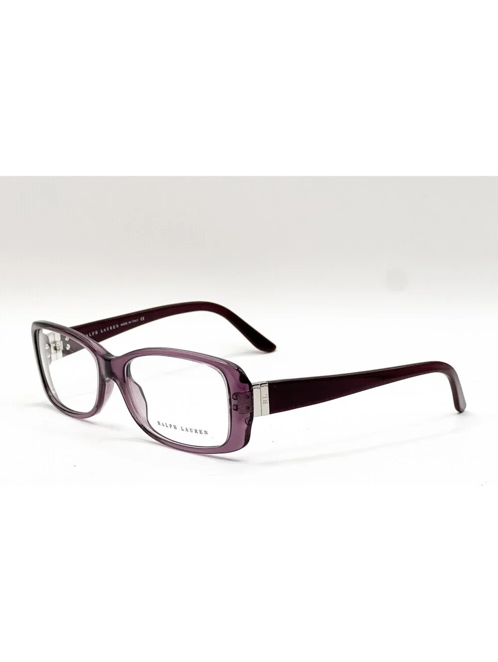 Ralph Lauren RL 6026 5158 Violet Transparent Authentic Eyeglass Frames 54-16