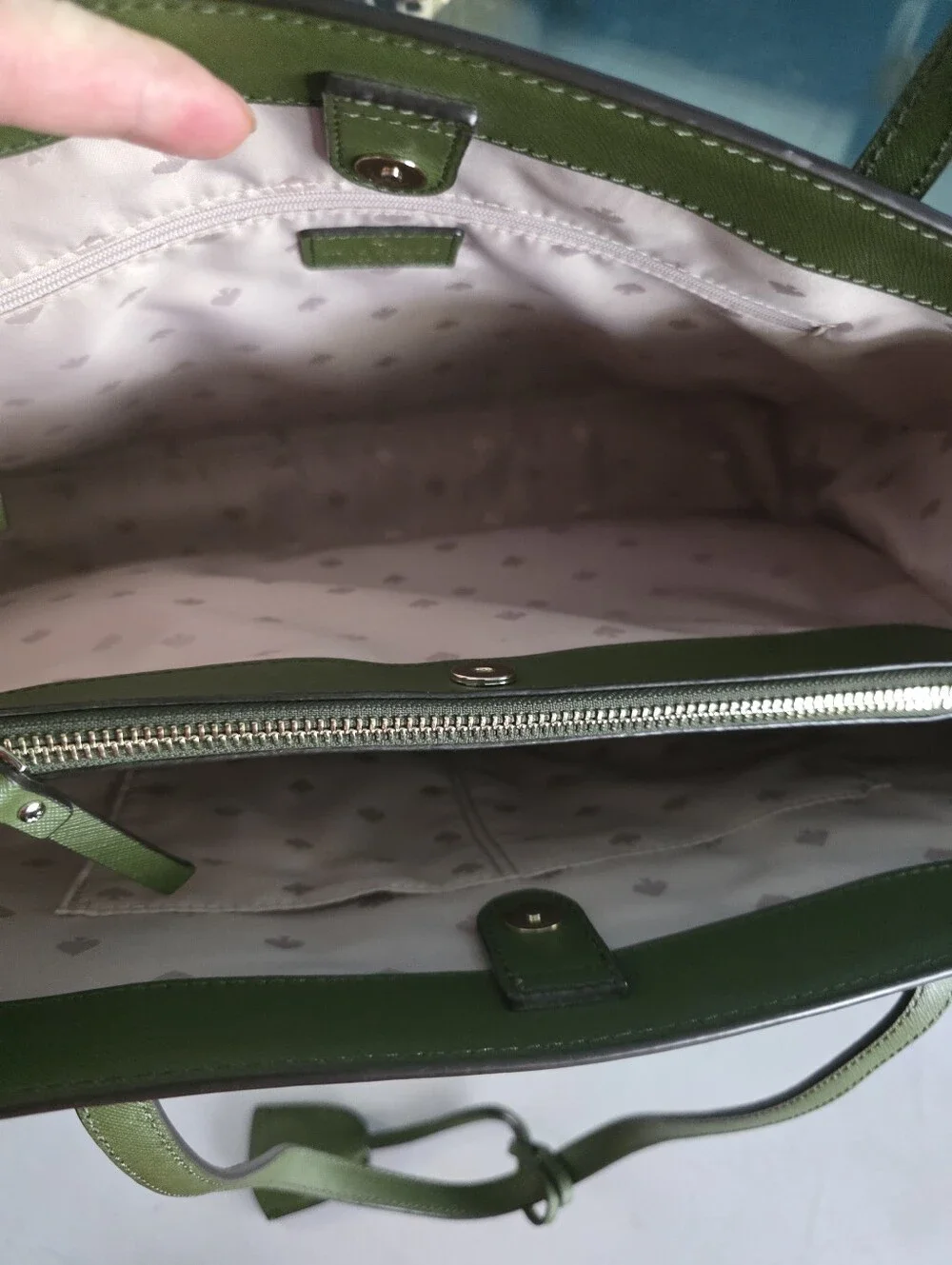 kate spade structured saffiano