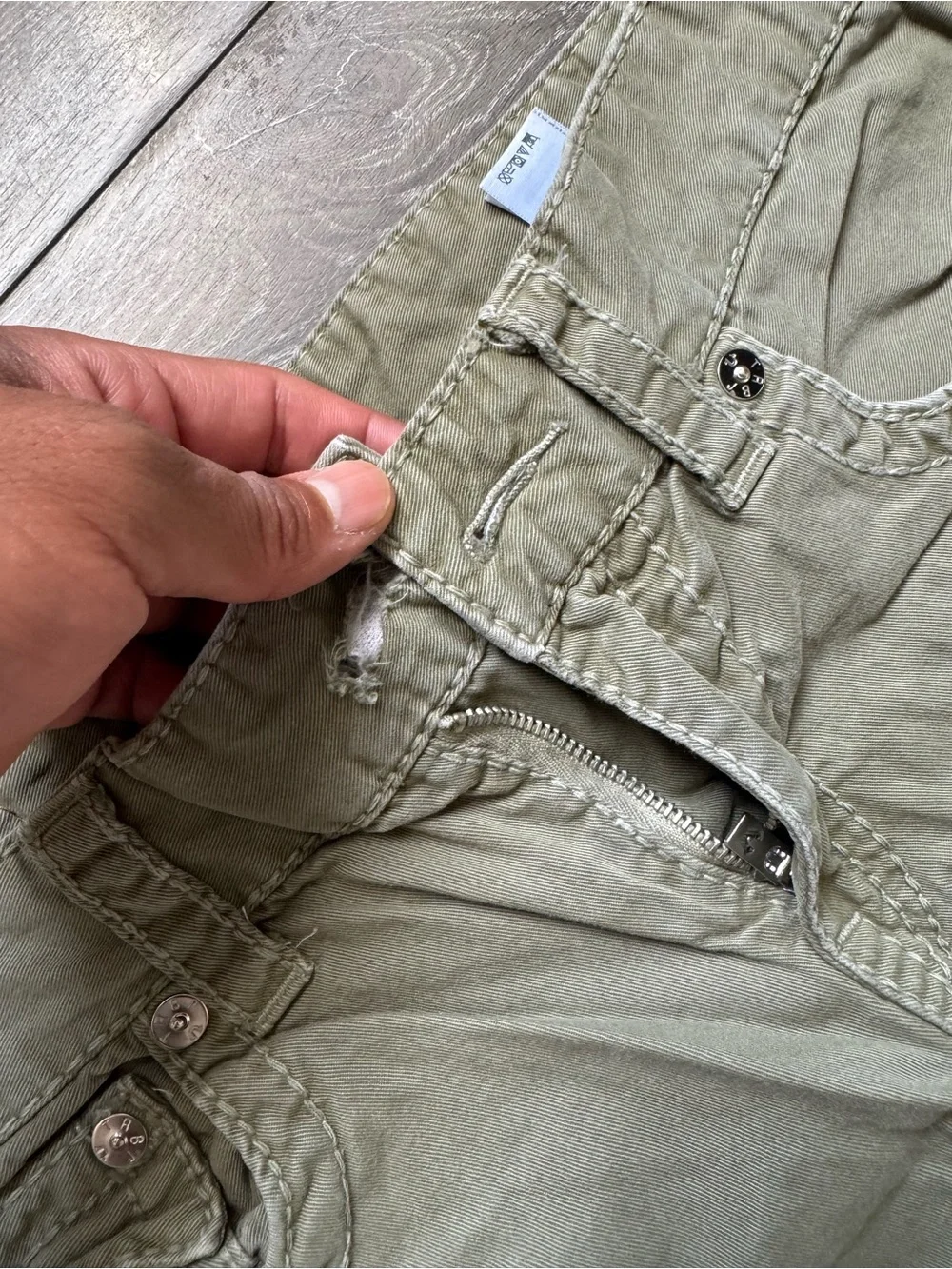 True Religion stitched seams