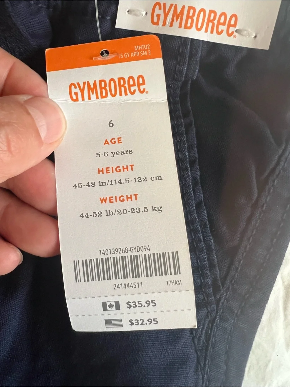 Gymboree casual cargo