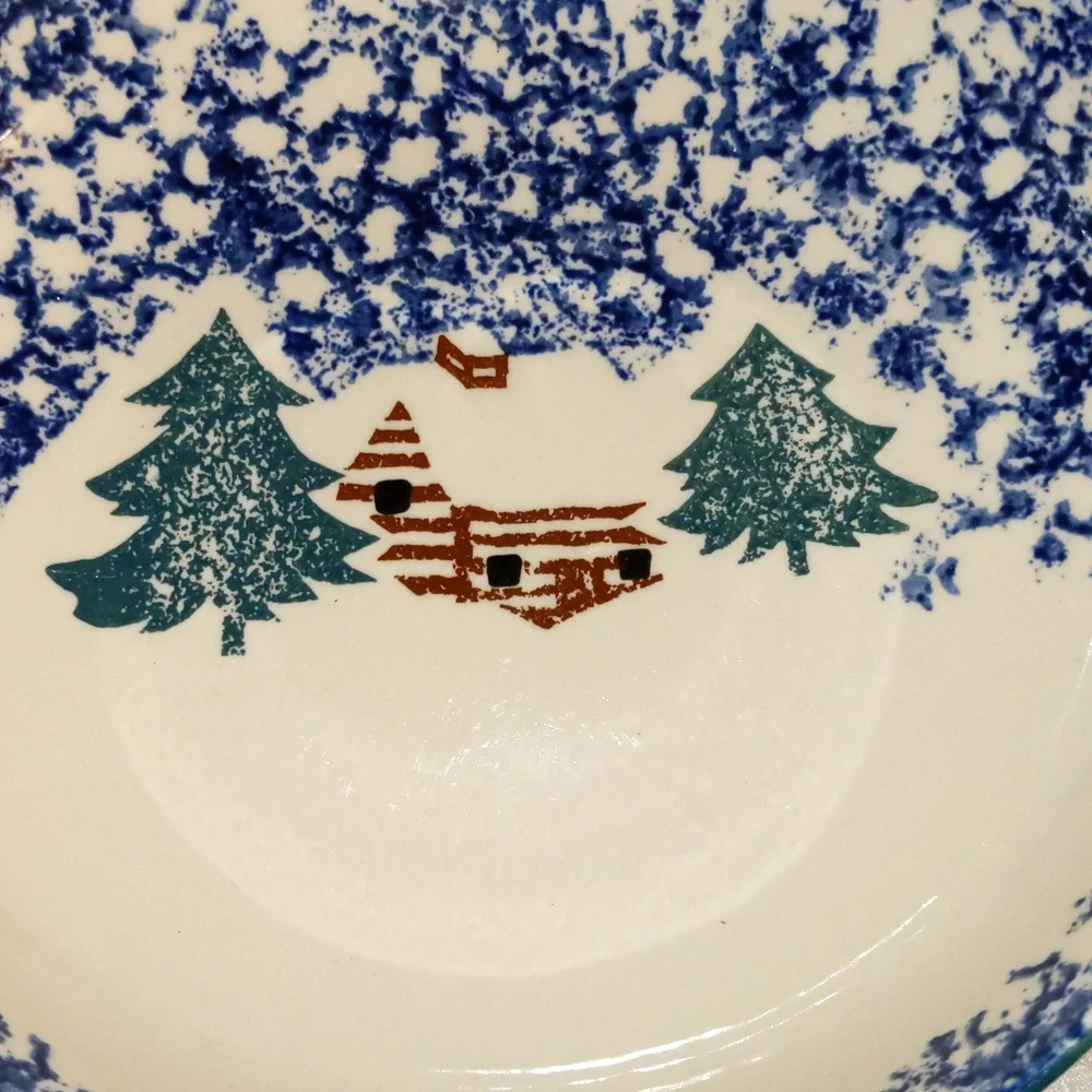 Tienshan christmas bowl