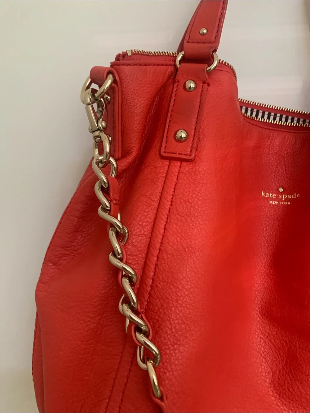 kate spade bold red