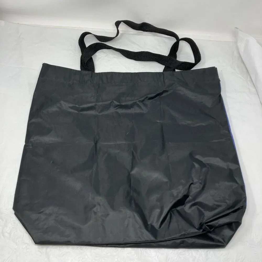 Veterans of Foreign Wars US Blue Tote Bag Zippered Side Pocket ~ 15x17 EUC