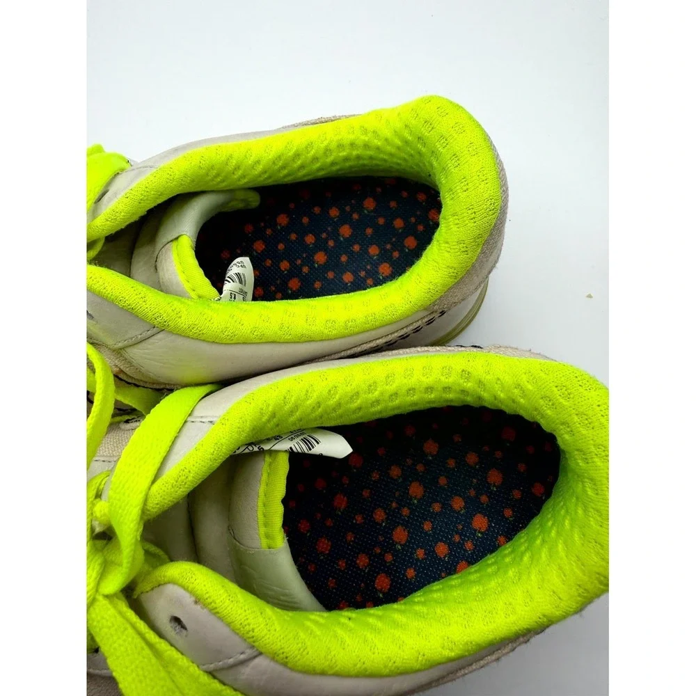 Nike Air Force 1 Premium 07 315180-002 Mens 9.5 Sneaker Light Bone Leather Shoes