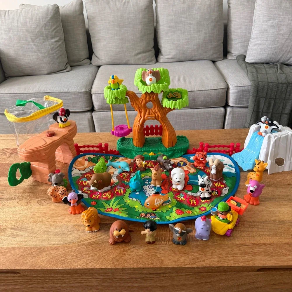 Fisher-Price Little People A to Z Learning Zoo Toddler Multicolor Alphabet