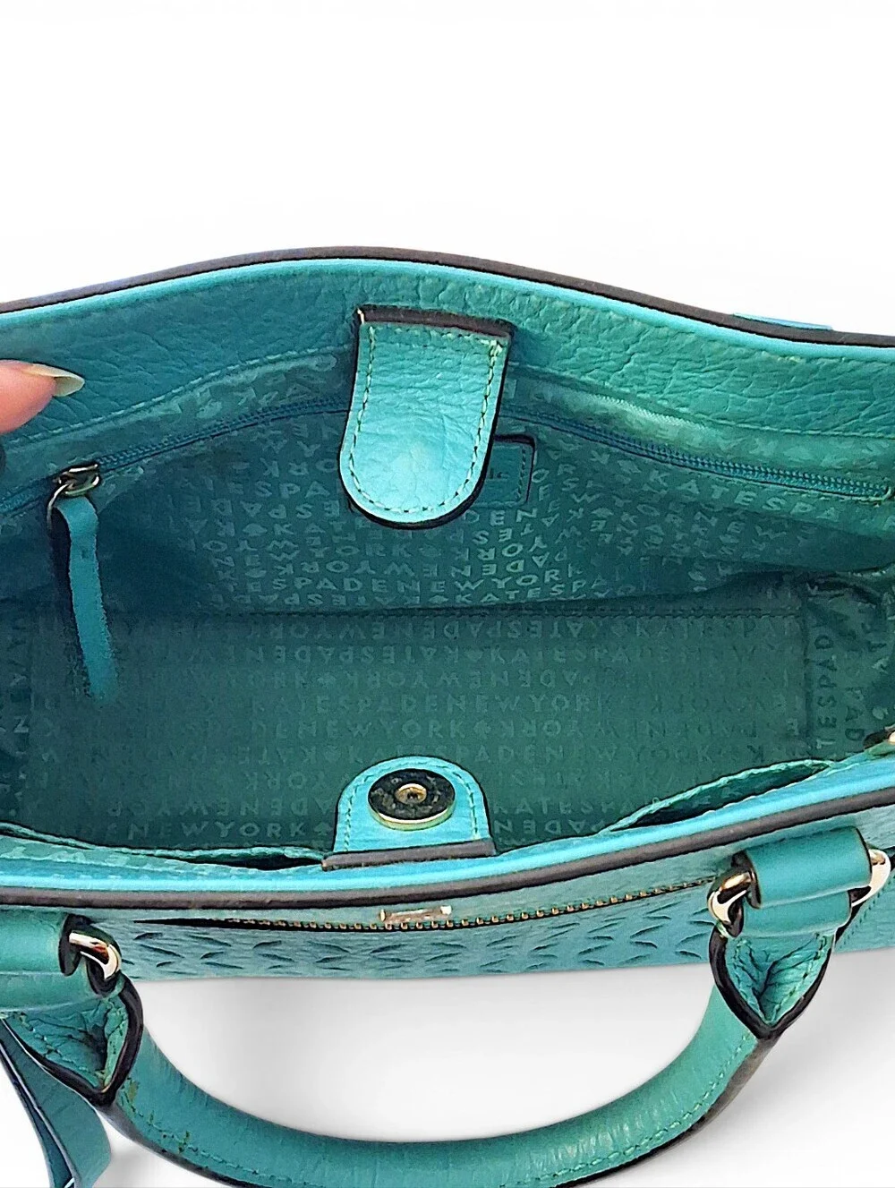 kate spade genuine leather