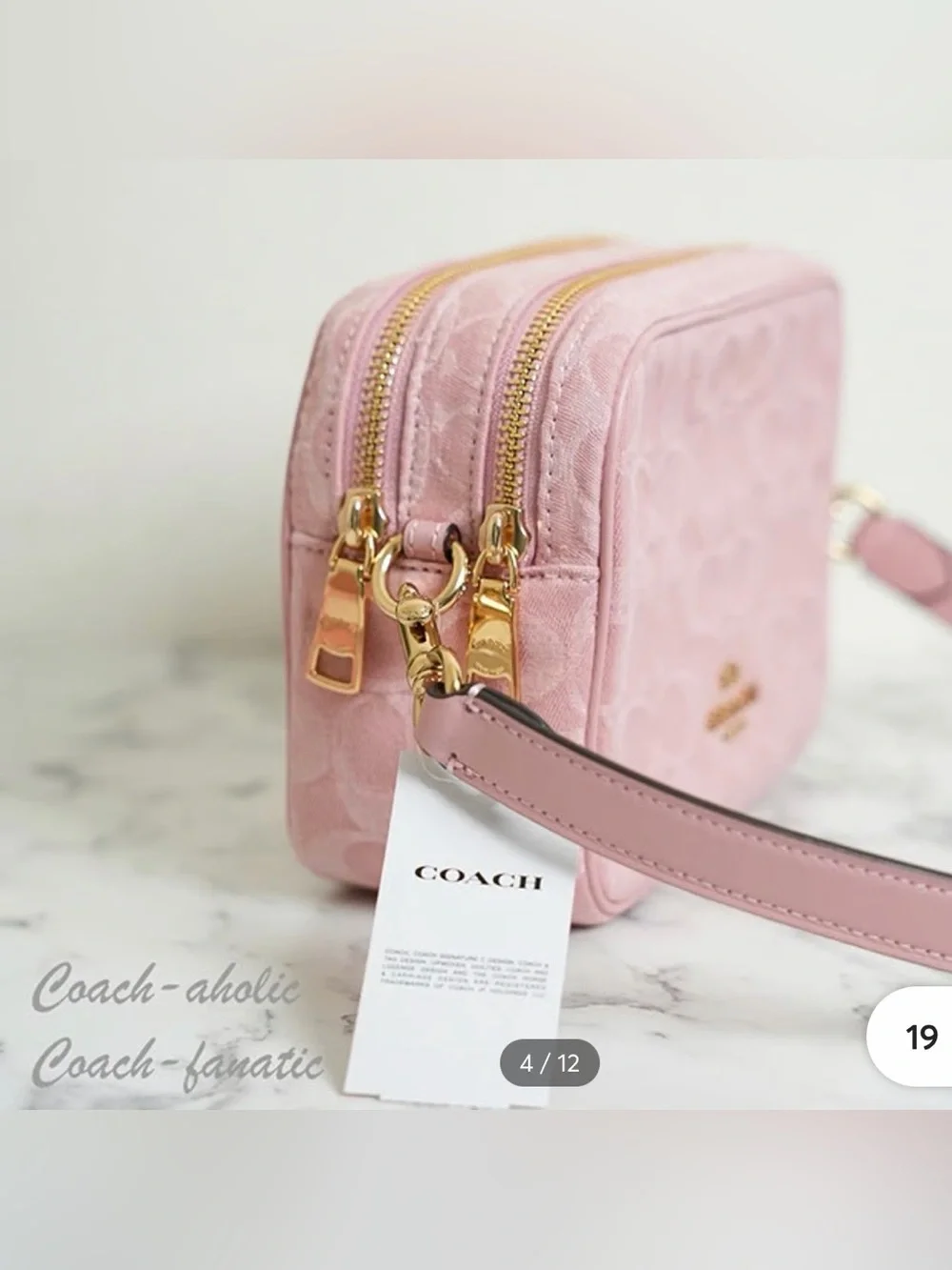 Coach embossed regular