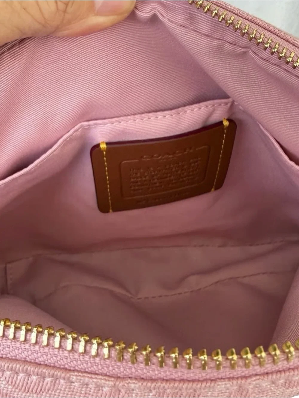 Coach size strap