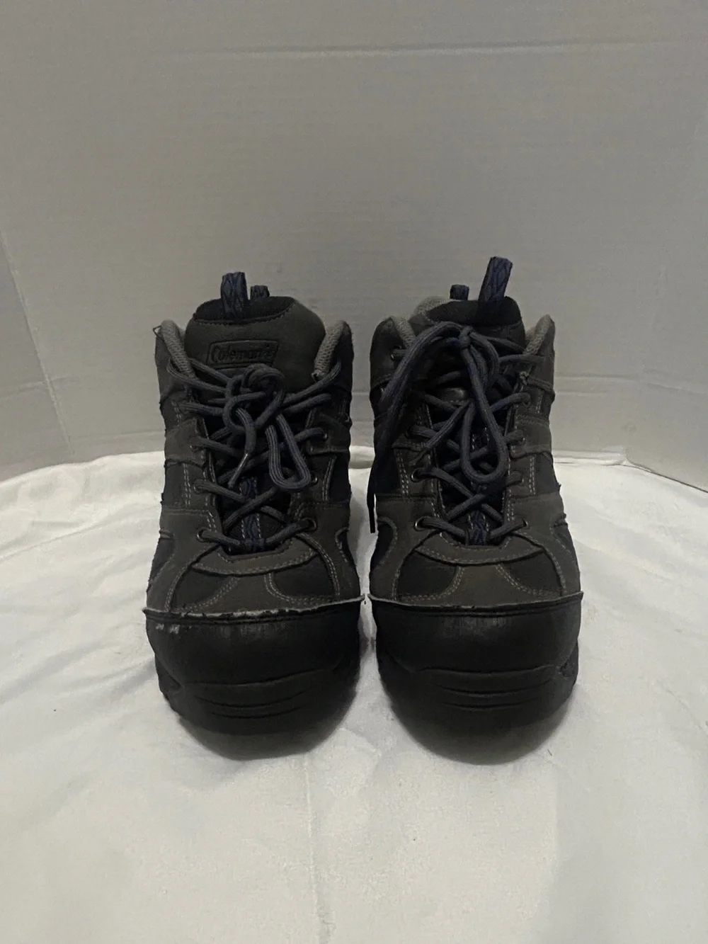 Coleman Men's Black and Gray Hiking Boots
