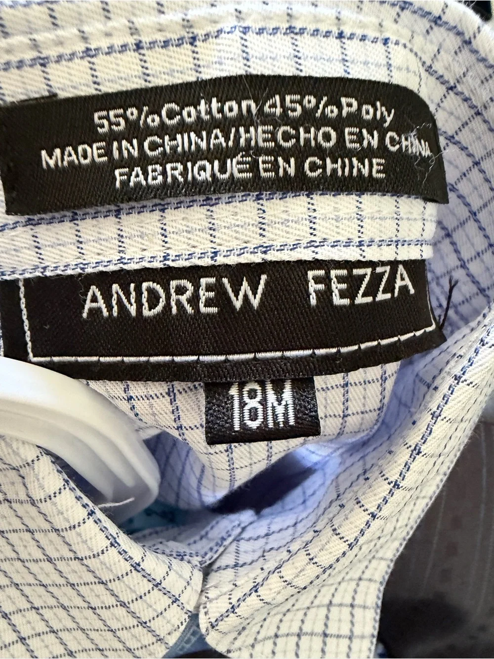 Andrew Fezza collar andrew pattern