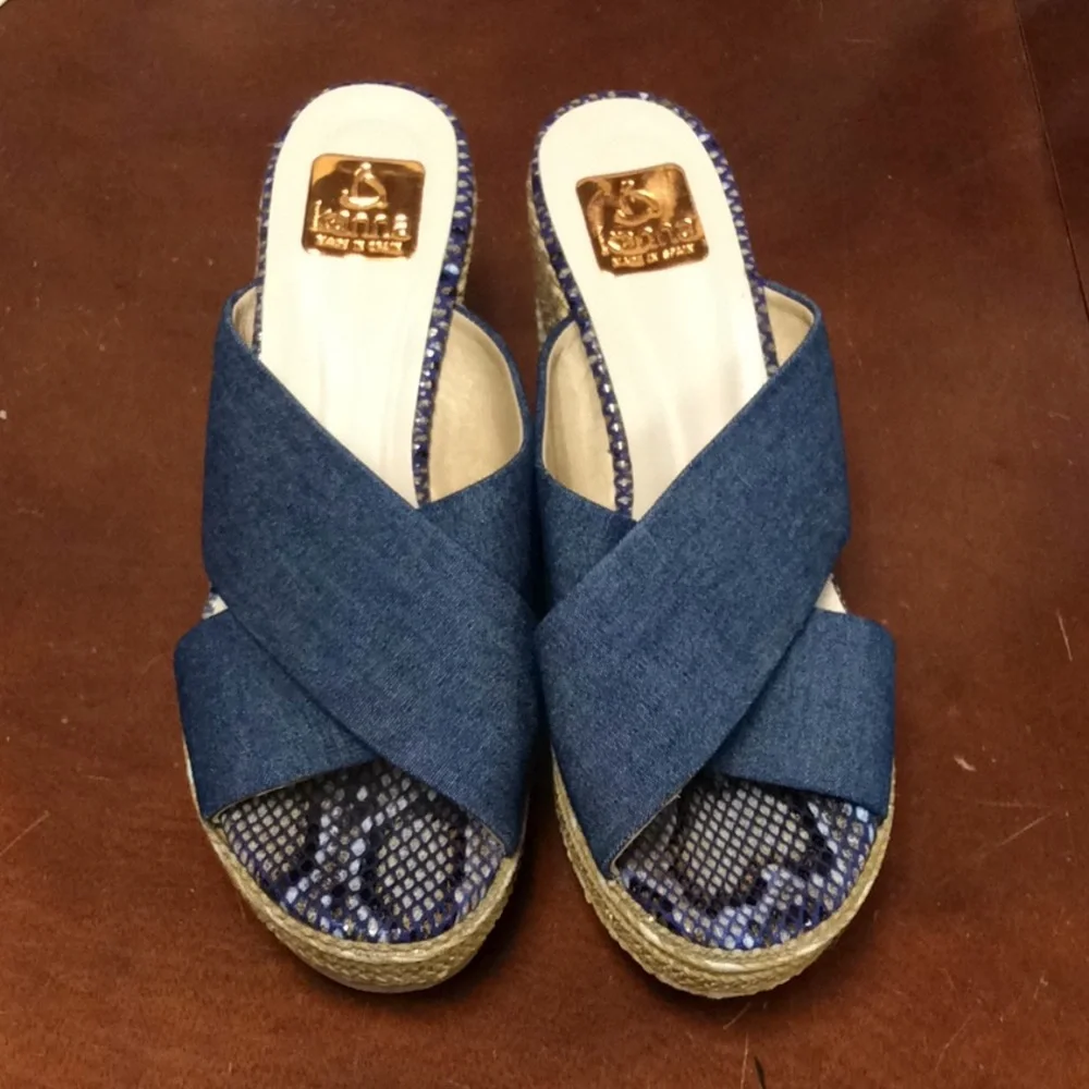 kanna espadrilles blue