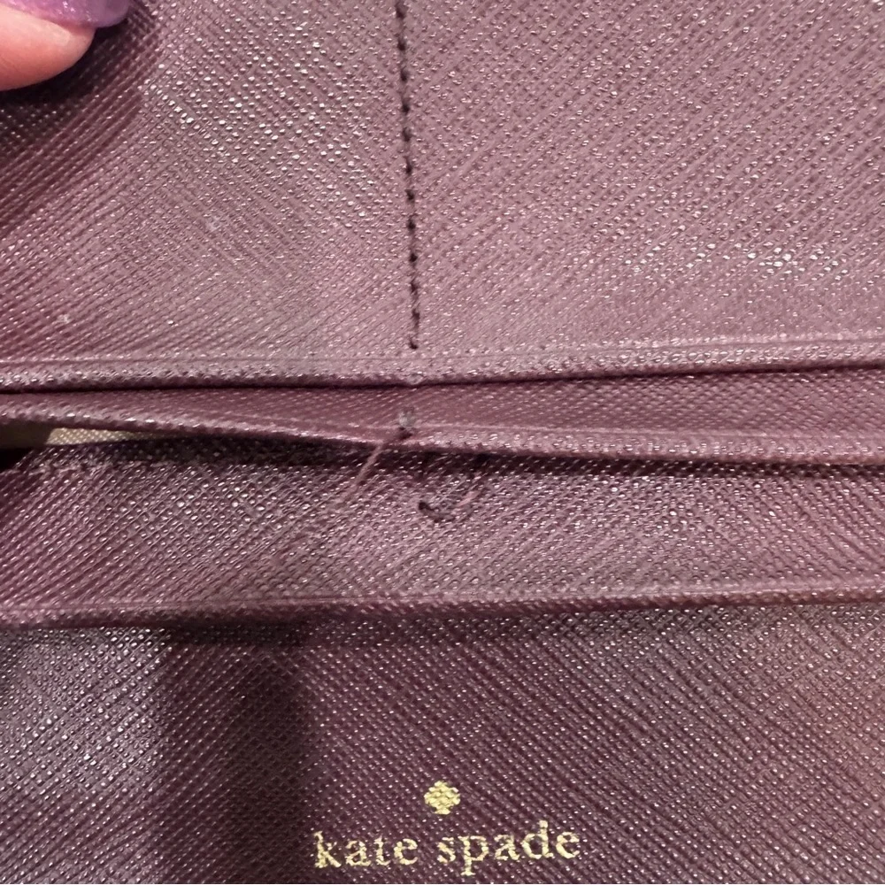 Kate Spade Kirk Park Saffiano Linney Authentic (has wear)