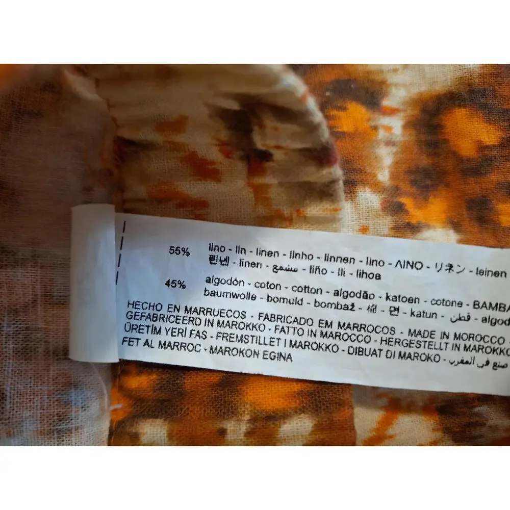 Zara print relaxed
