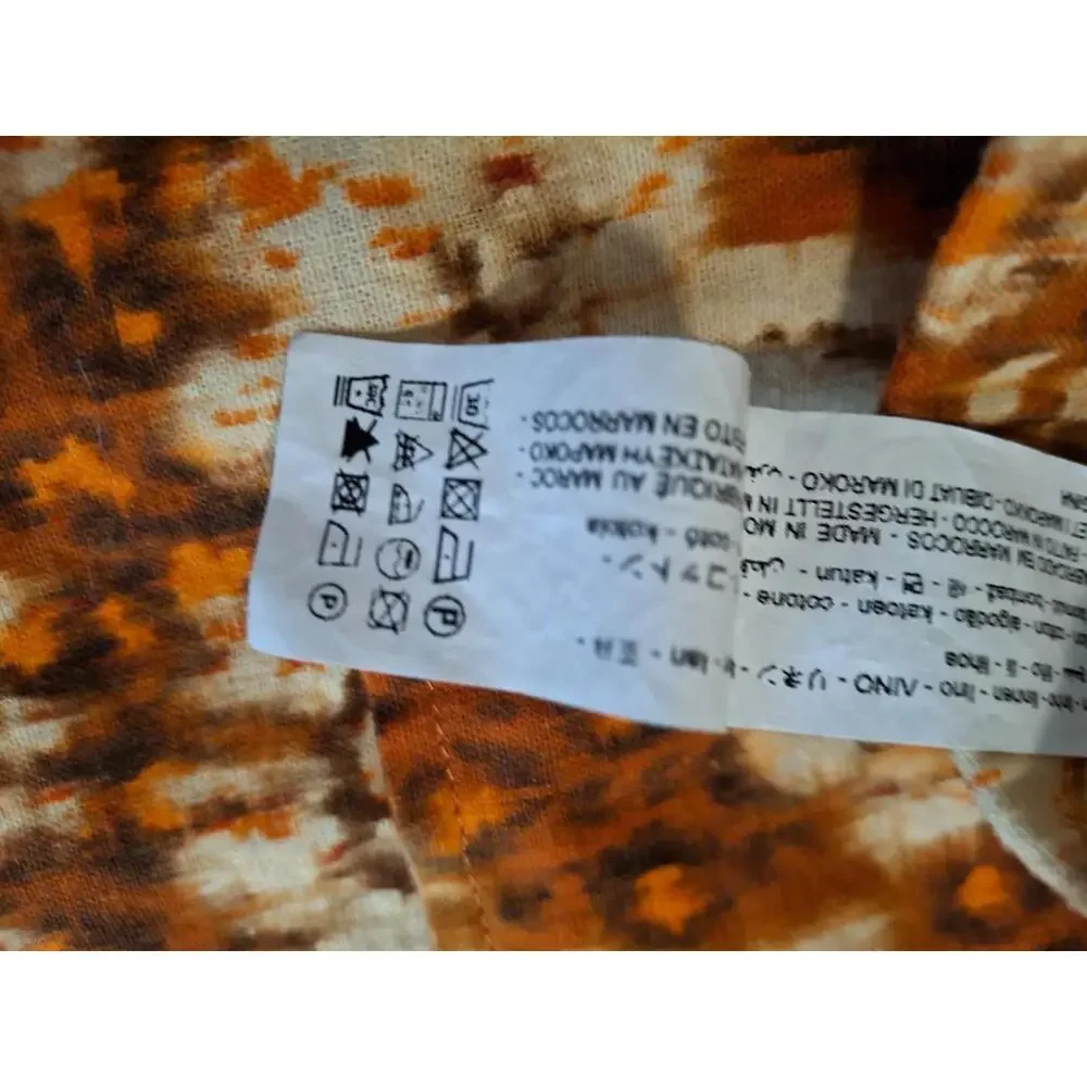 Zara waist relaxed floral