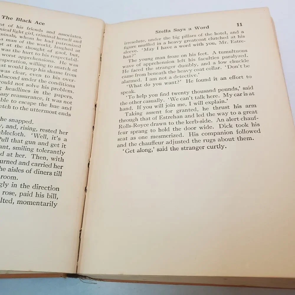 Houghton Mifflin black ace
