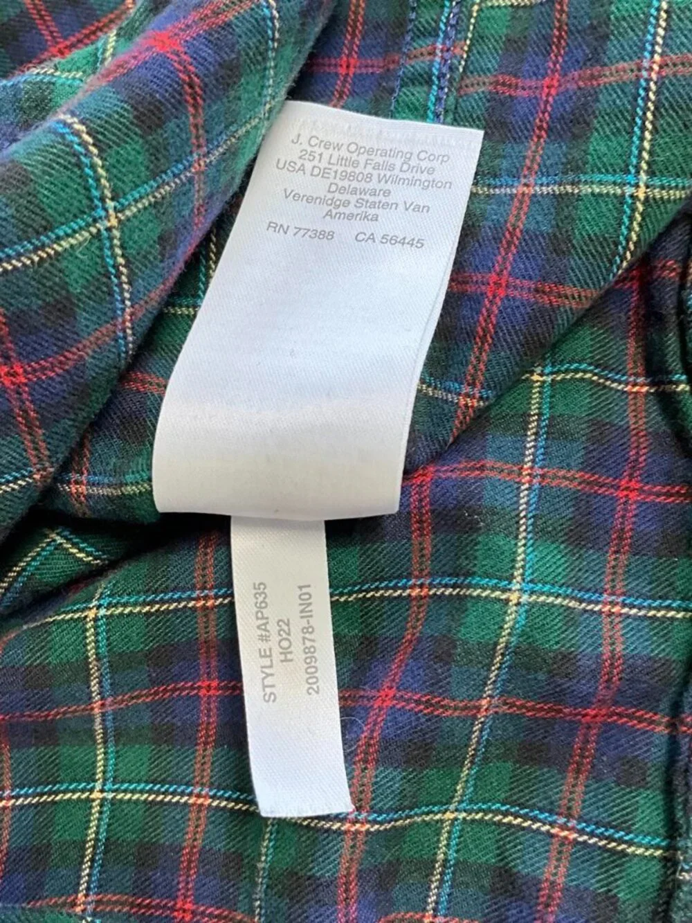 J. Crew crew brushed