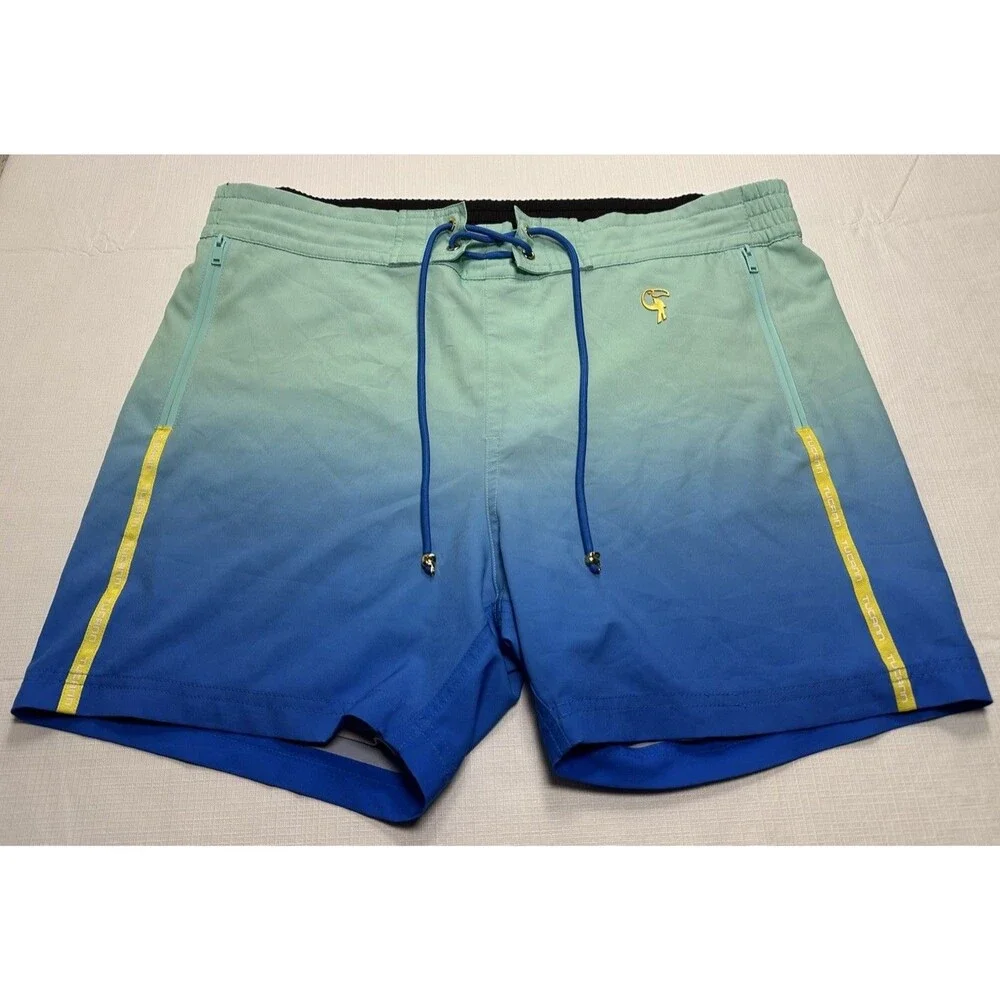 Men's Tucann Faded Ocean Swim Trunks 5