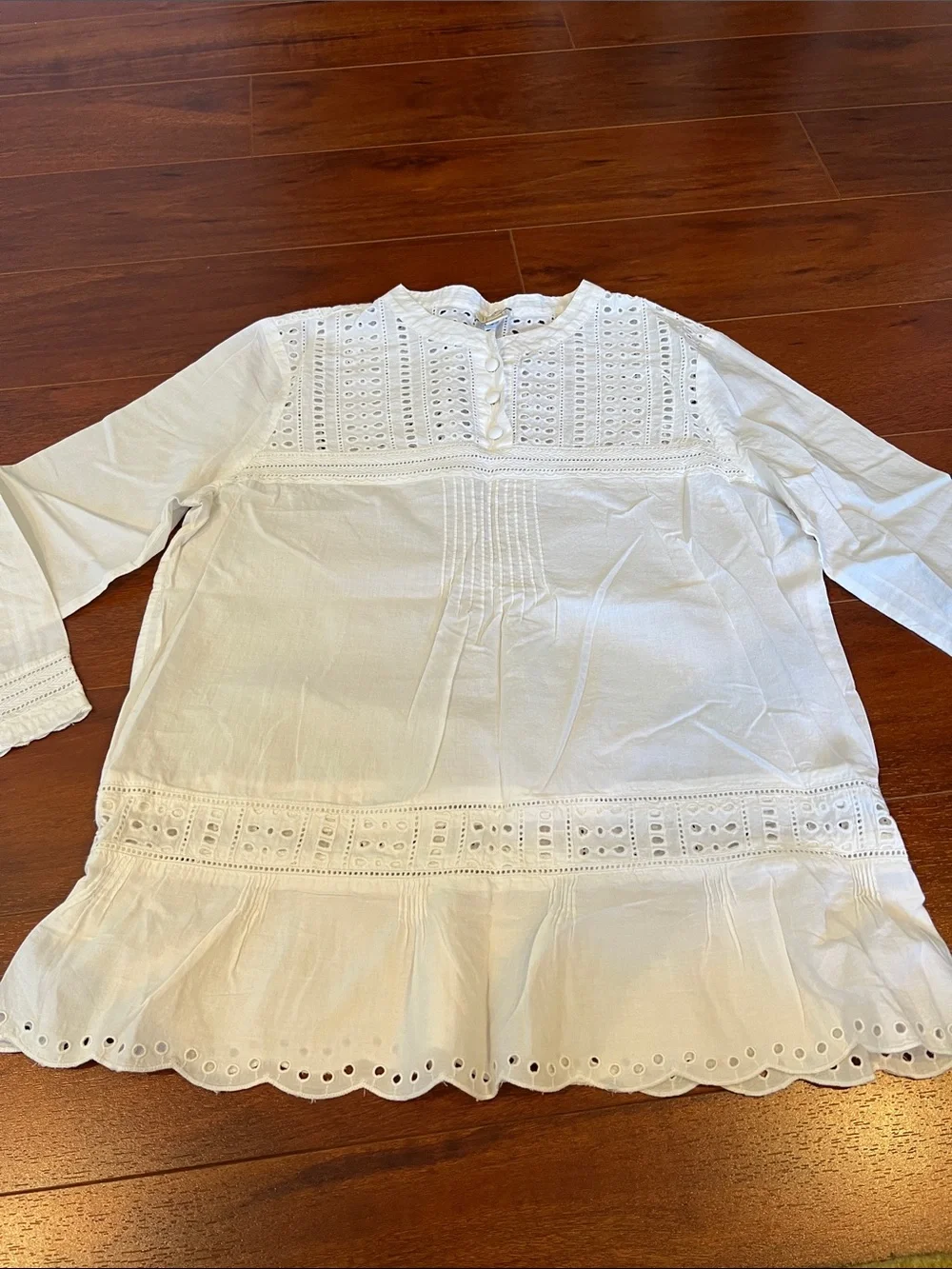 J. Crew crisp white