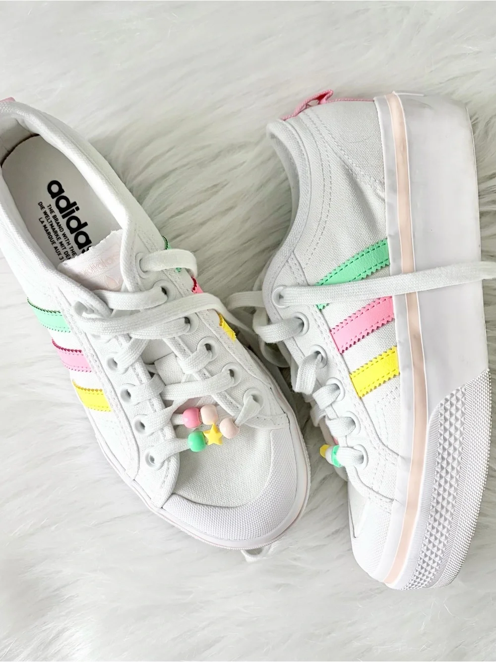 Girls Adidas Platform Sneakers
