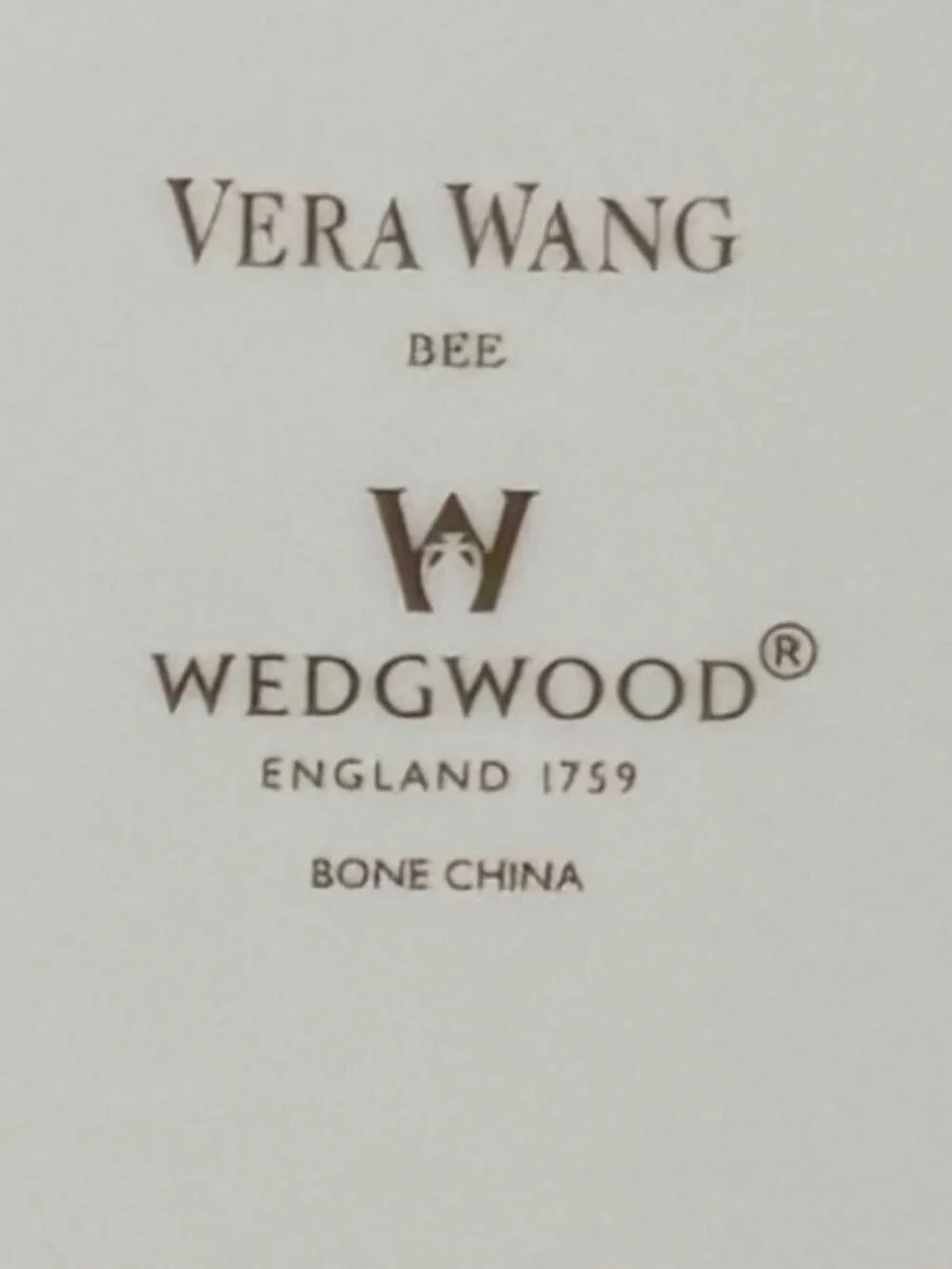 Wedgwood vera wang