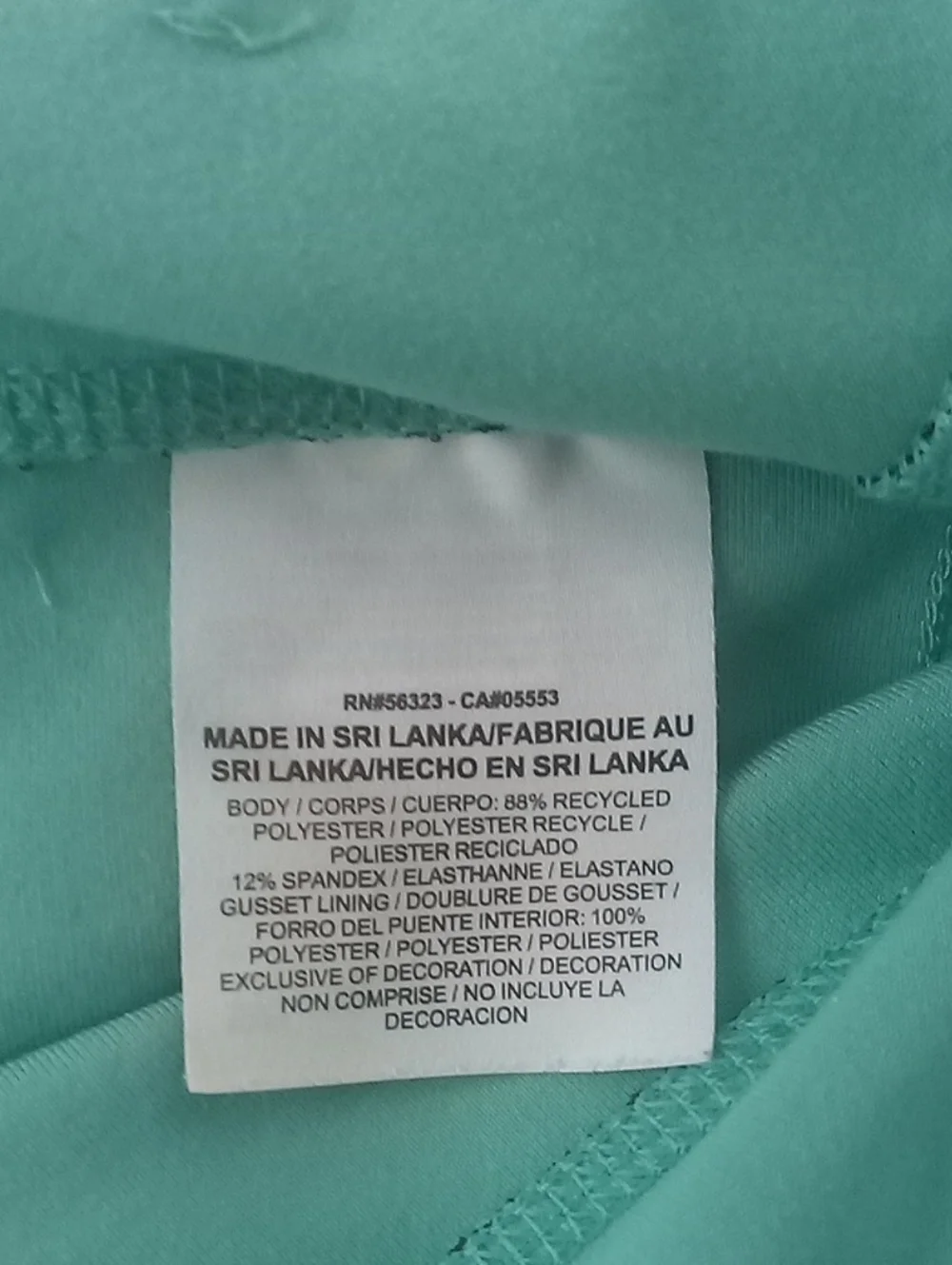 Nike stretchy capri