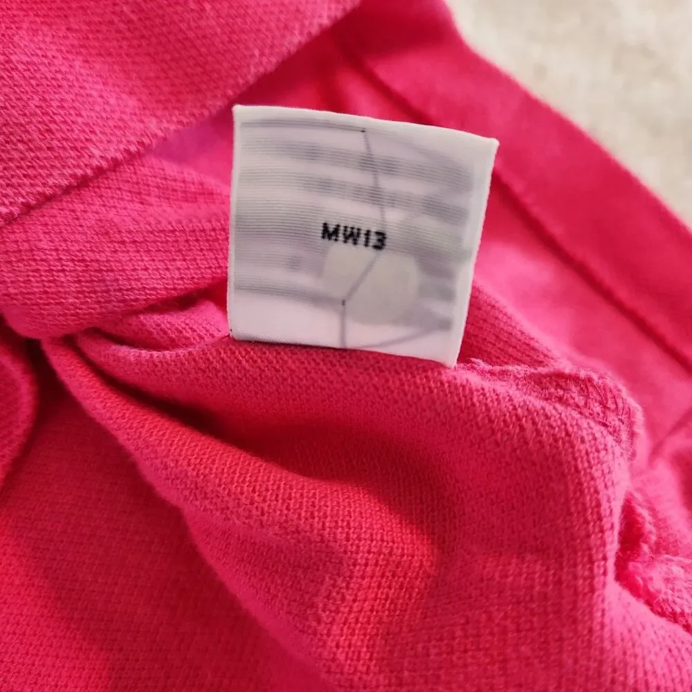 Polo Ralph Lauren Men's Pink Cotton Polo Shirt Classic Fit Green Pony Size Small