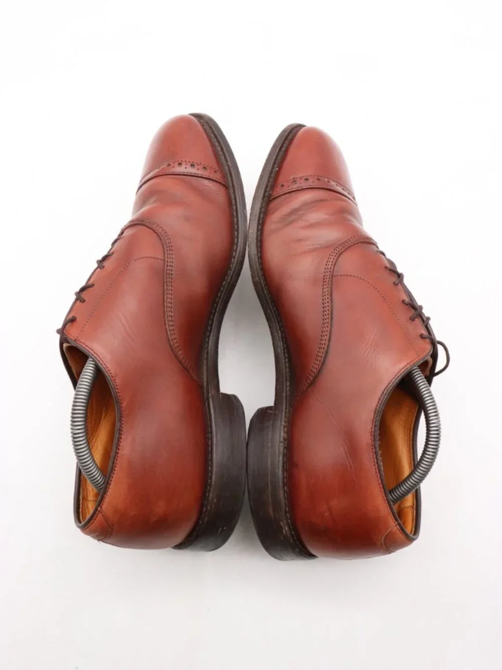 Allen Edmonds Byron Shoes Men's Size 10 EEE Brown Leather Dress Oxford USA