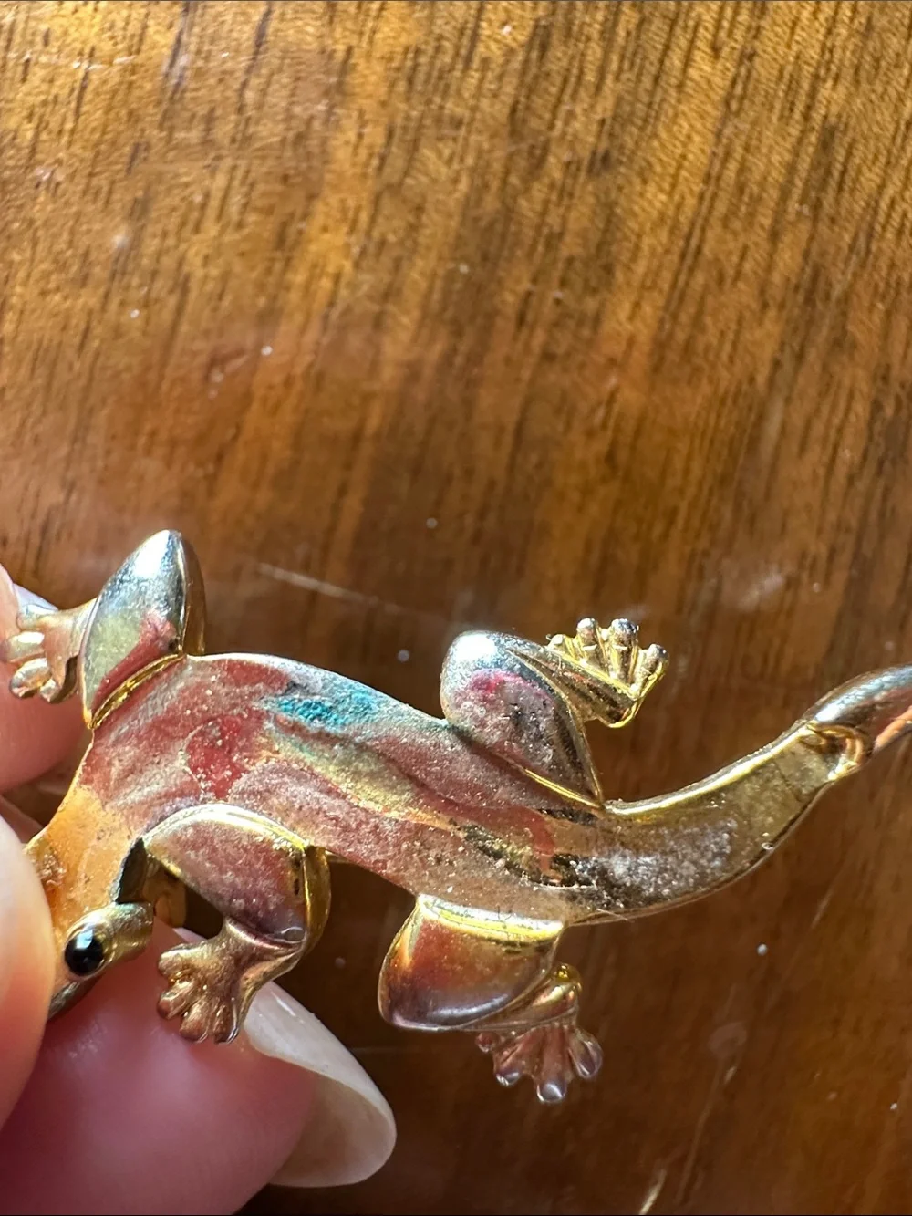 Vintage gold tone
