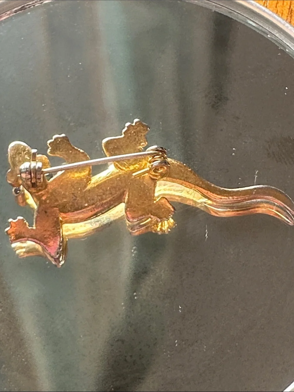 Vintage gold tone