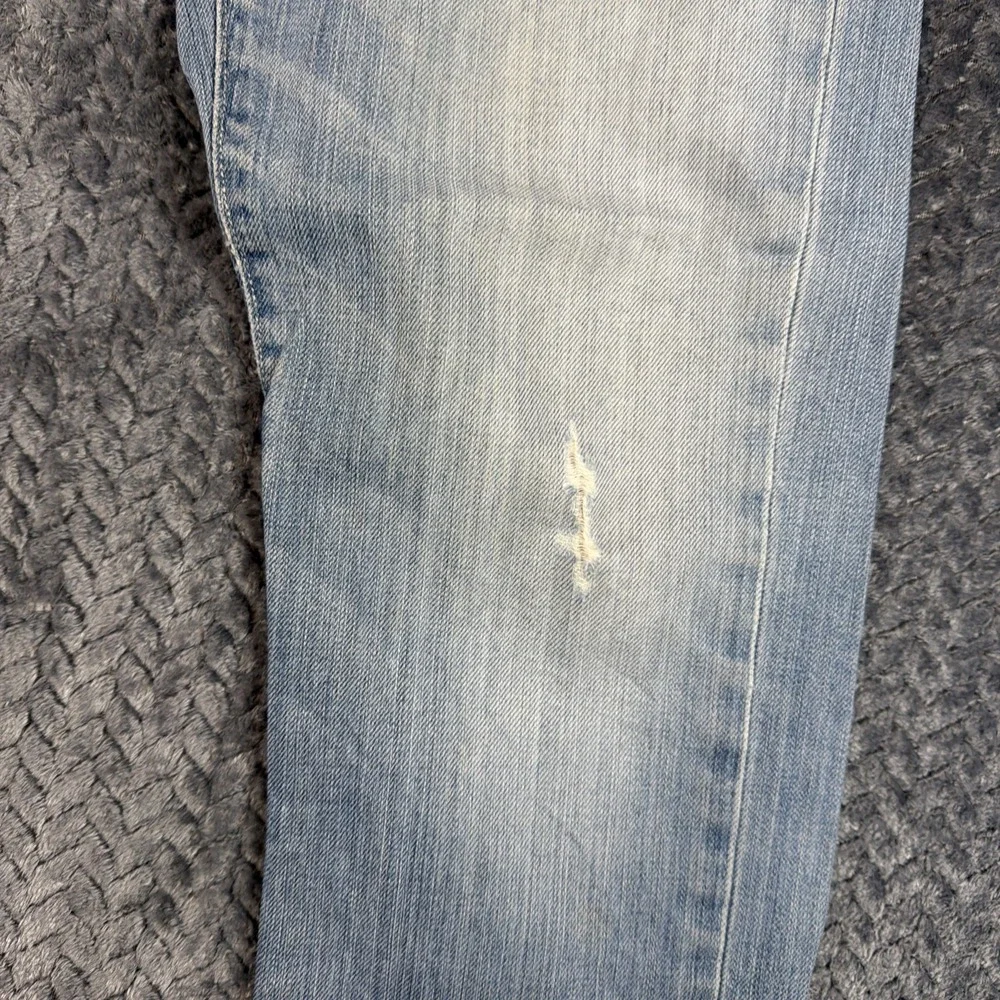 Levis 511 Jeans Mens 33x30 Blue Denim Straight Faded Light Wash Stretch Workwear