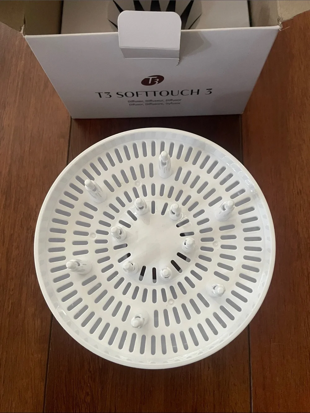 T3 SoftTouch 3 Diffuser NIB for dryers: AireLuxe, Featherweight Stylemax & 3i