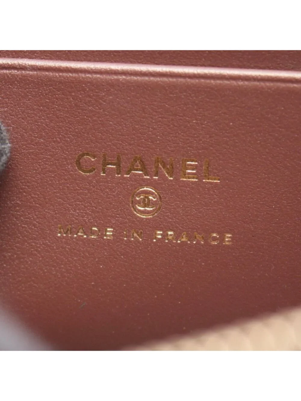 Chanel Shoulder Bag Quilted Small Vanity with Mirror Black Caviar Leather Chain