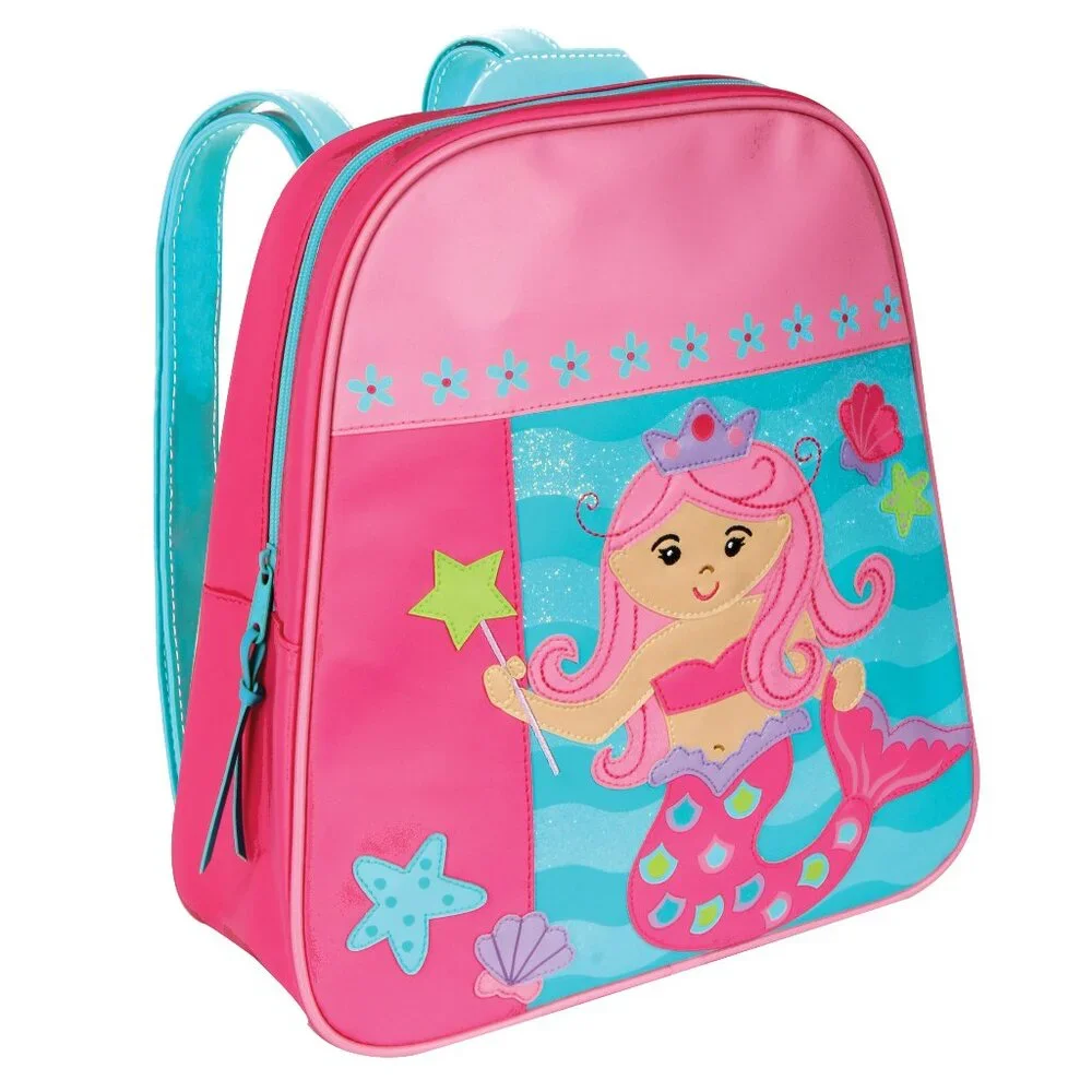 Stephen Joseph Mermaid Backpack for Girls - Toddler Preschool Kindergarten