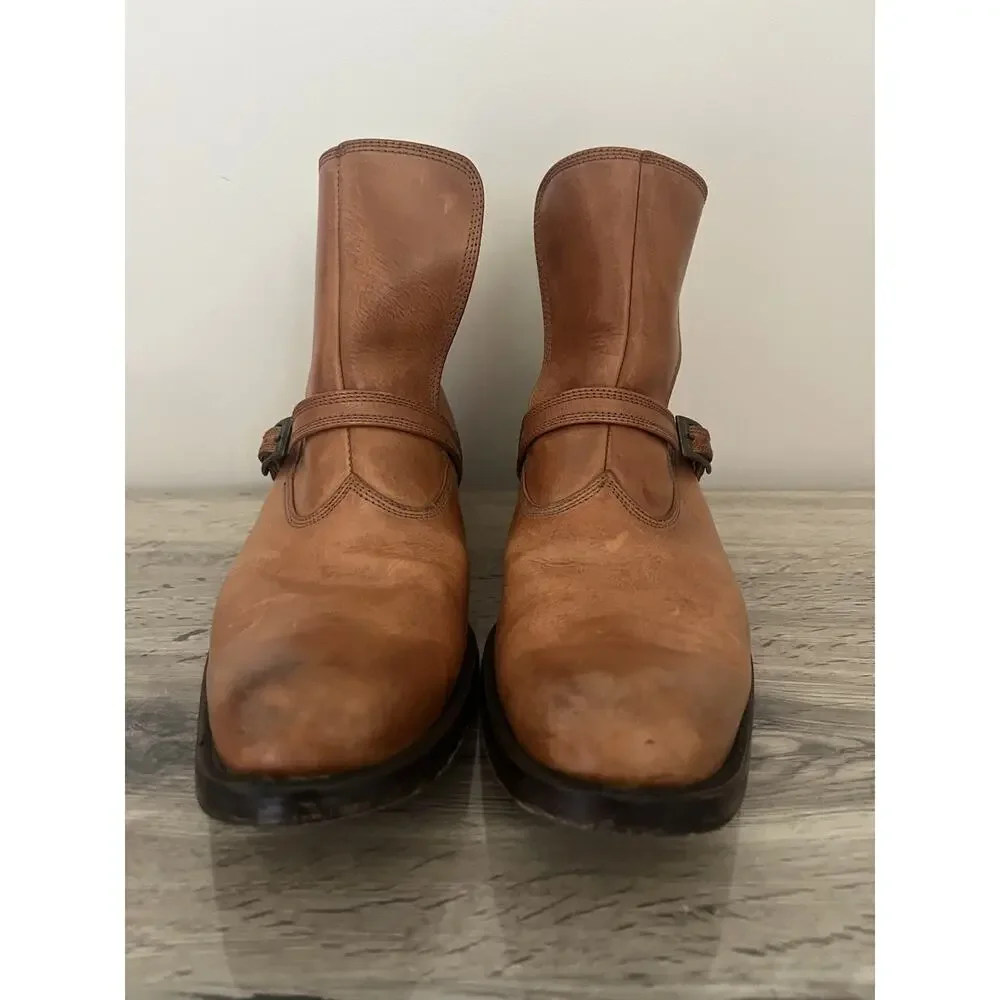 DSQUARED2 brown leather