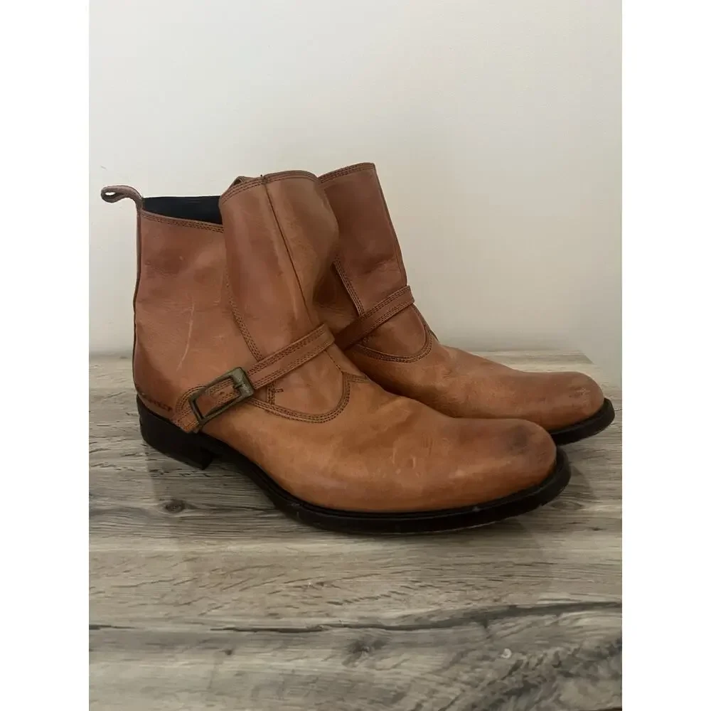 DSQUARED2 brown leather