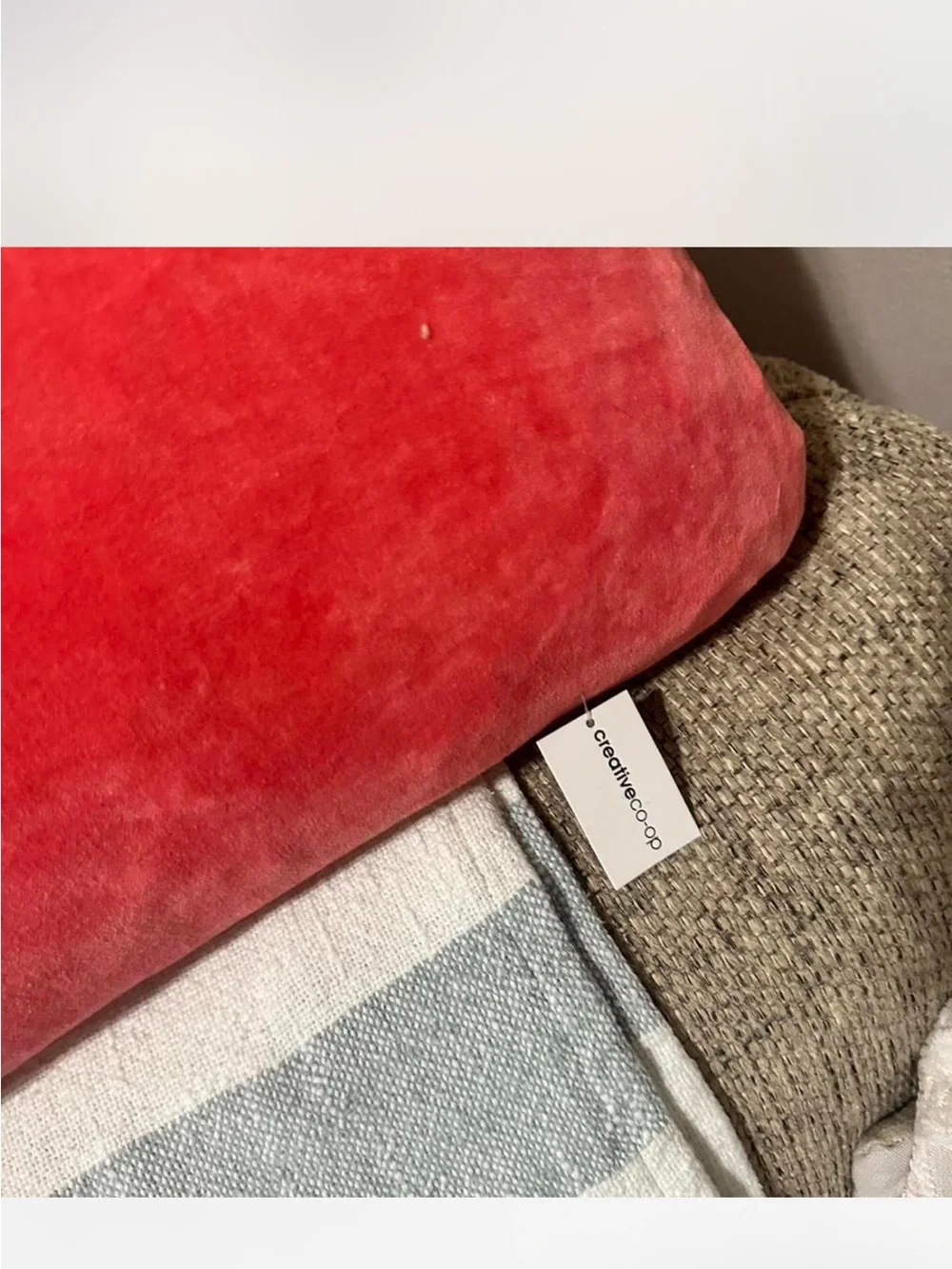 Creative Co-Op festive embroidered