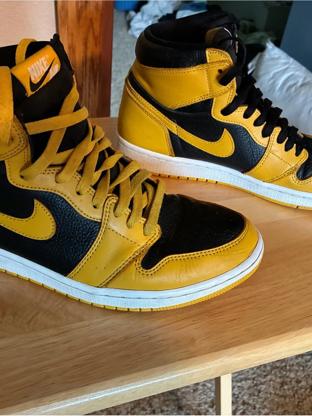 Nike bold yellow