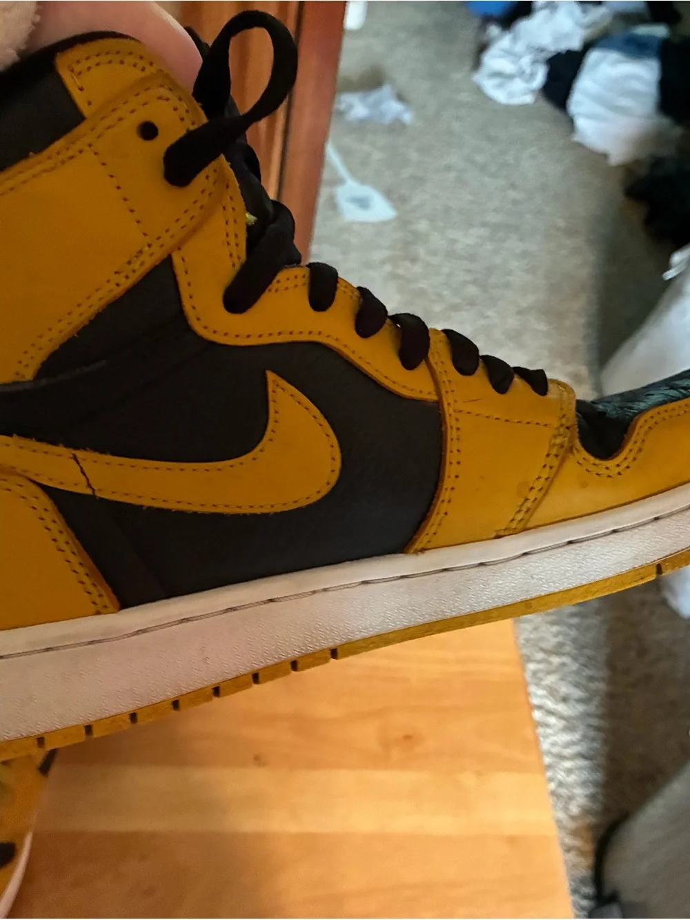 Nike bold yellow