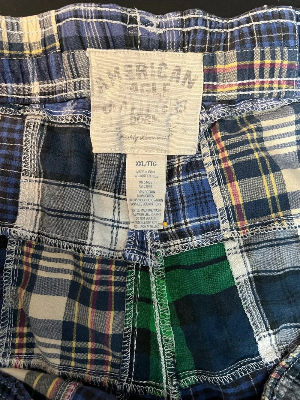 American Eagle Outfitters patchwork plaid