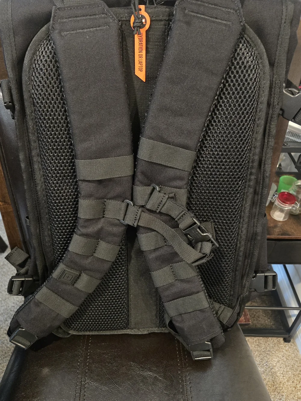 5.11 Tactical Black Roll-Top Backpack