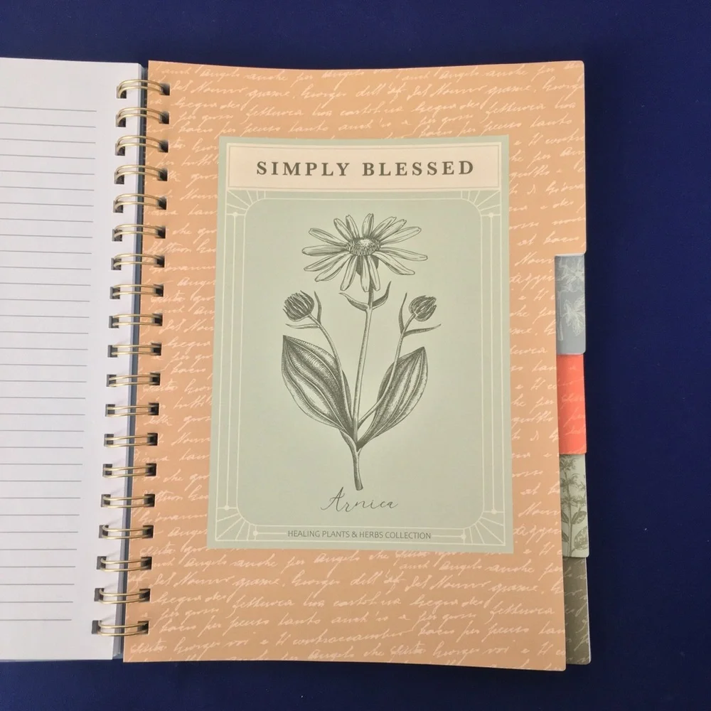 Vintage Style Floral Notebook