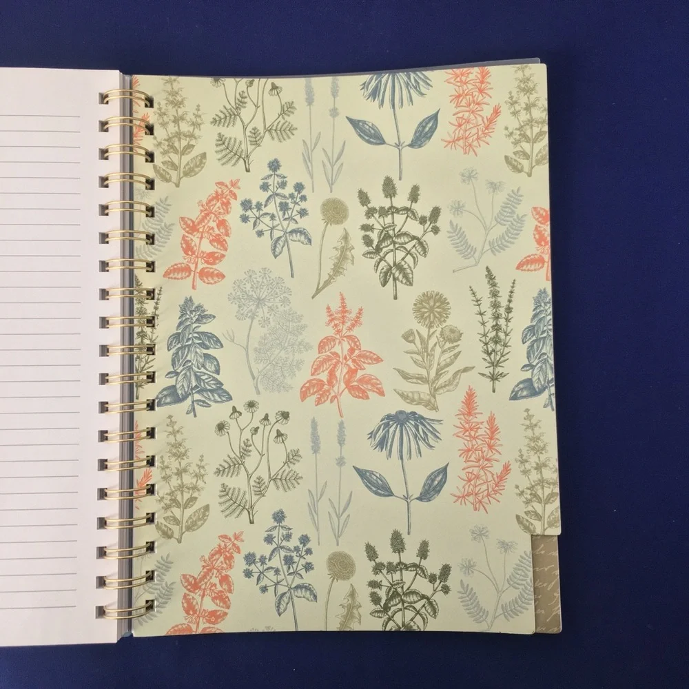 Vintage Style Floral Notebook