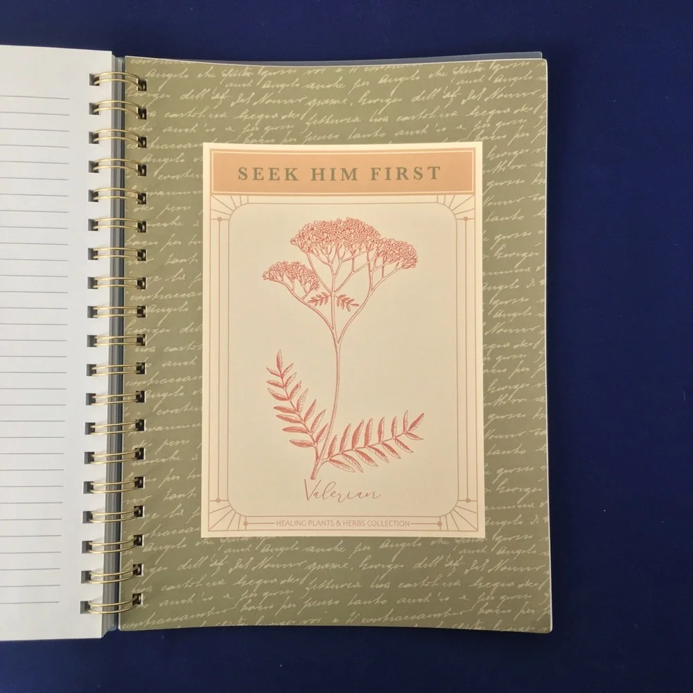 Vintage Style Floral Notebook