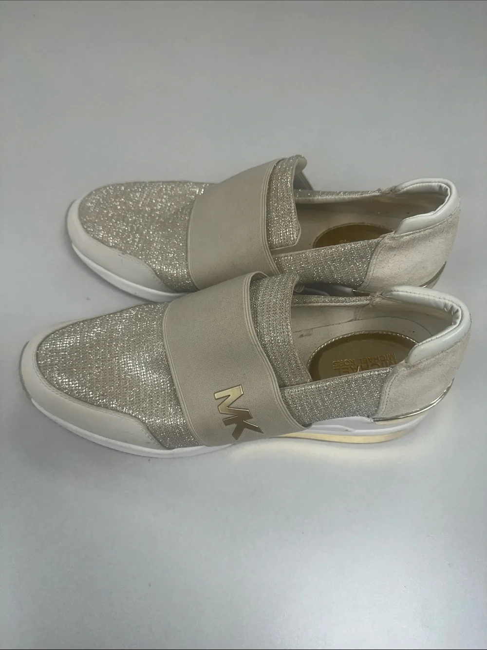 Michael Kors low mk woven