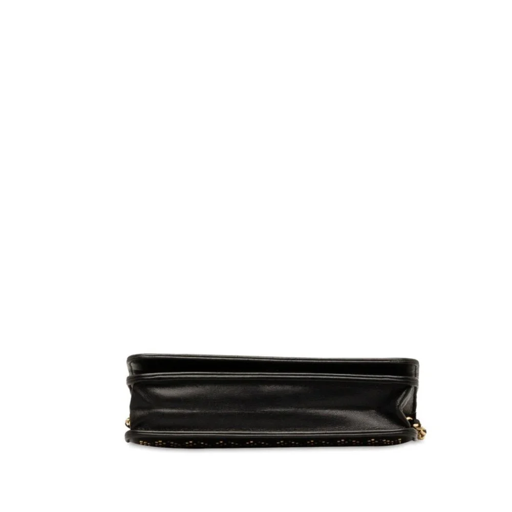 CHANEL black wallet